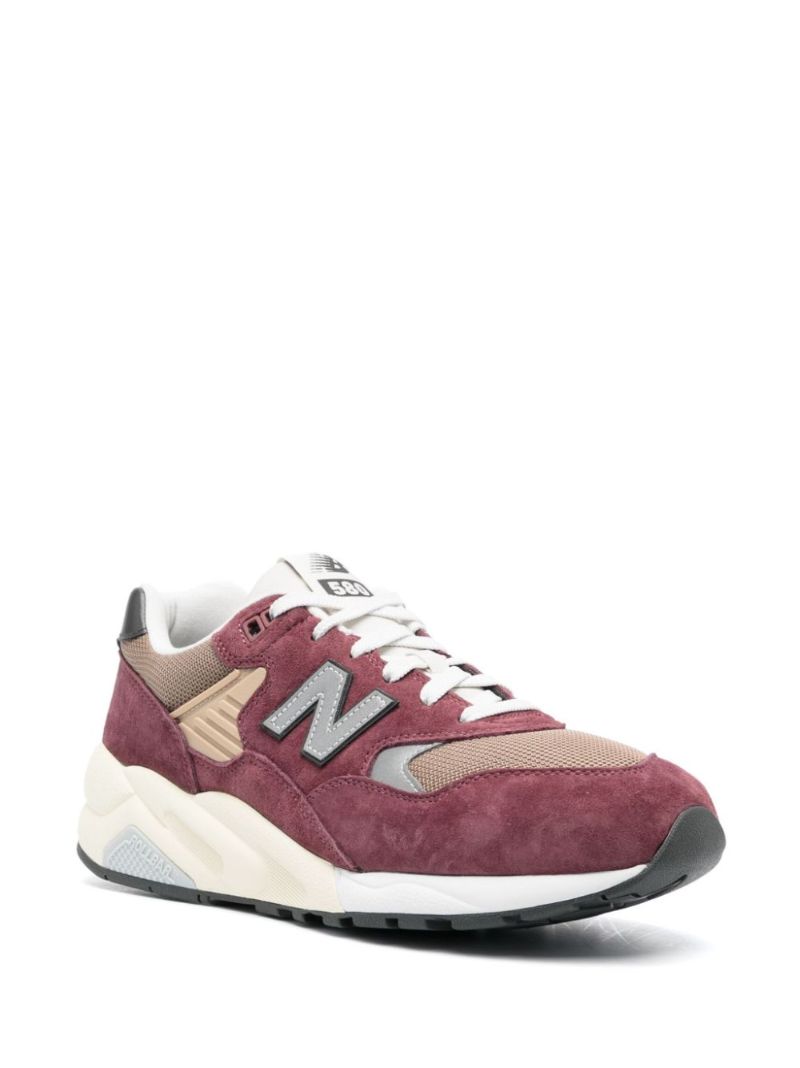Red 580 Low-top Suede Sneakers