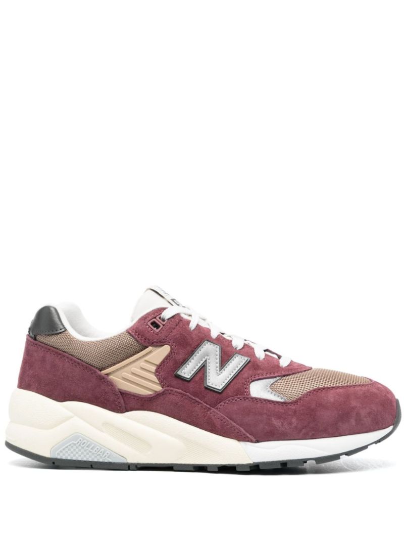 Red 580 Low-top Suede Sneakers