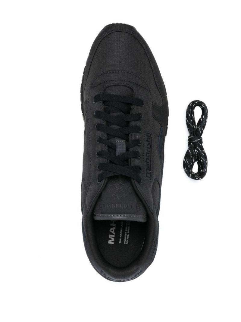 X Maharishi Black Classic Sneakers