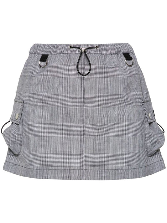 Checked Mini Skirt