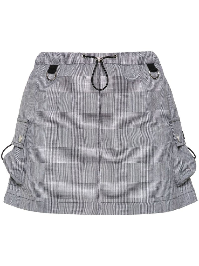 Checked Mini Skirt