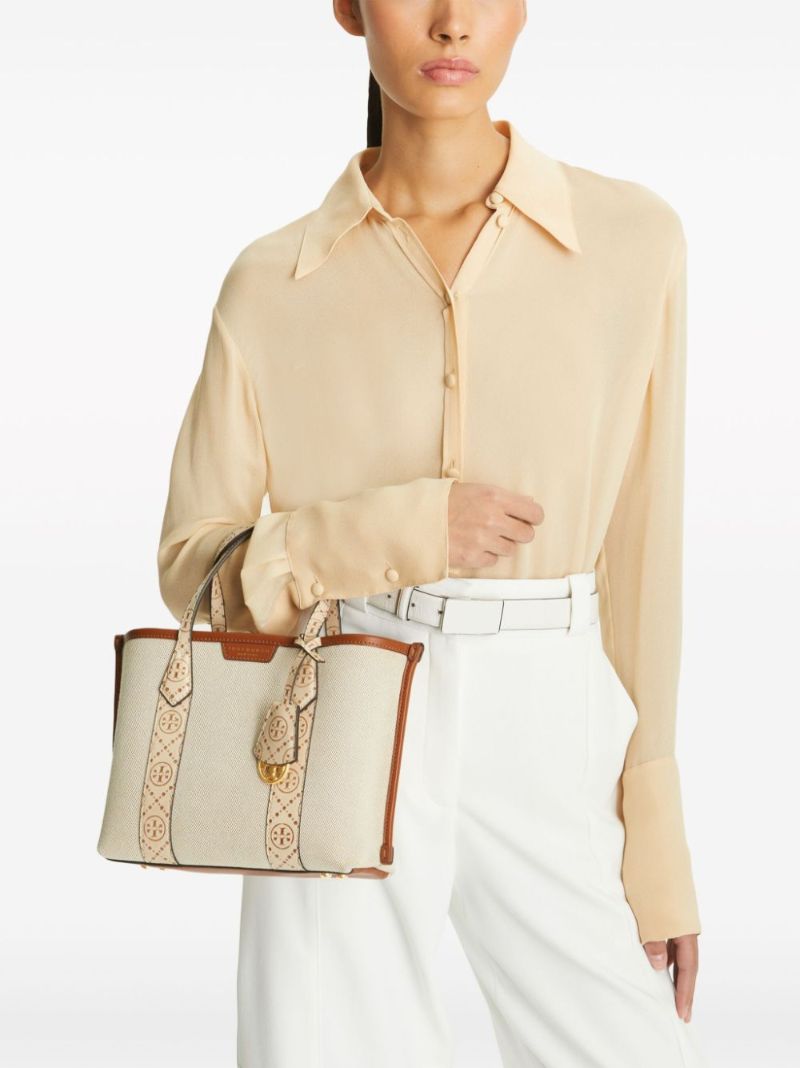 Neutral Small Perry Tote Bag