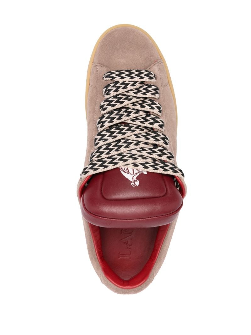X Future Brown Curb Lite Sneakers