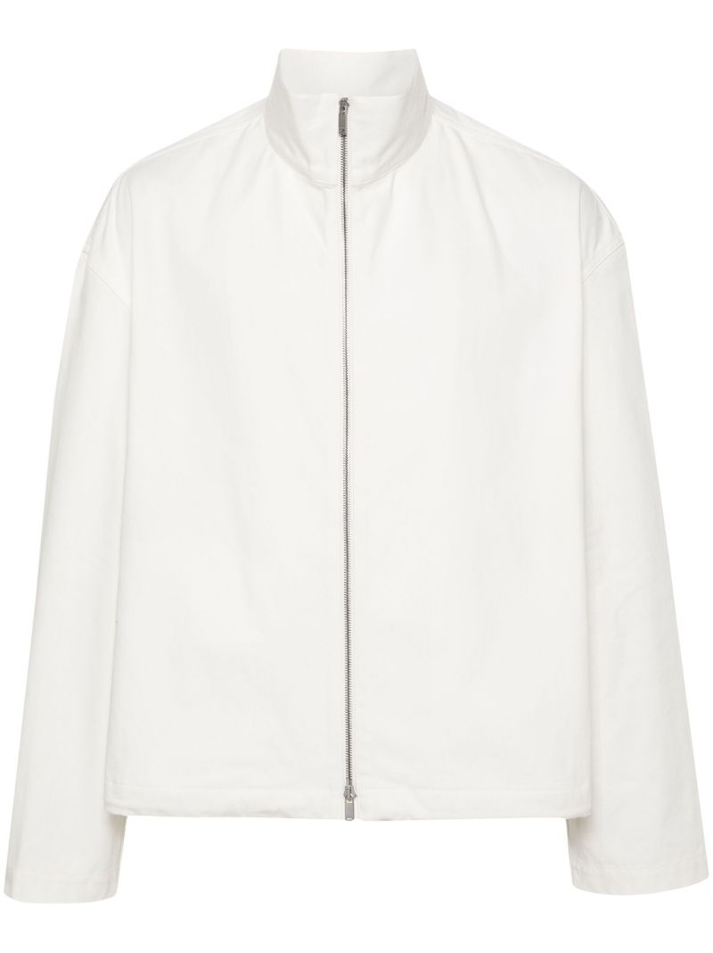 White Canvas Cotton Jacket
