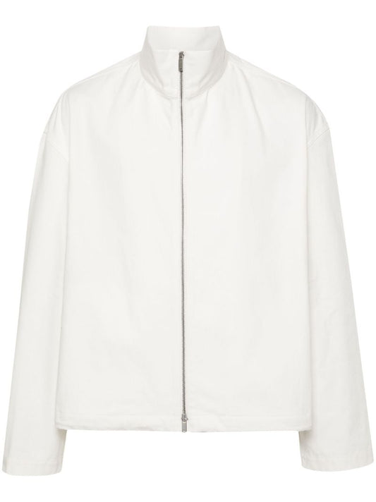 White Canvas Cotton Jacket