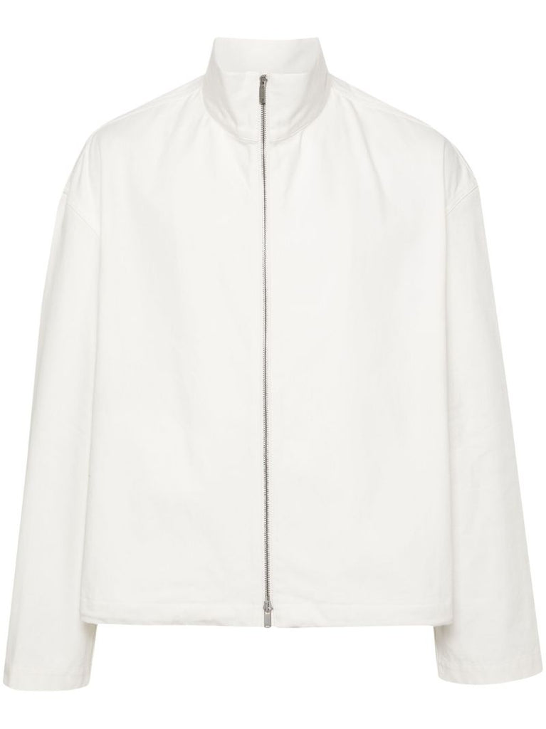 White Canvas Cotton Jacket