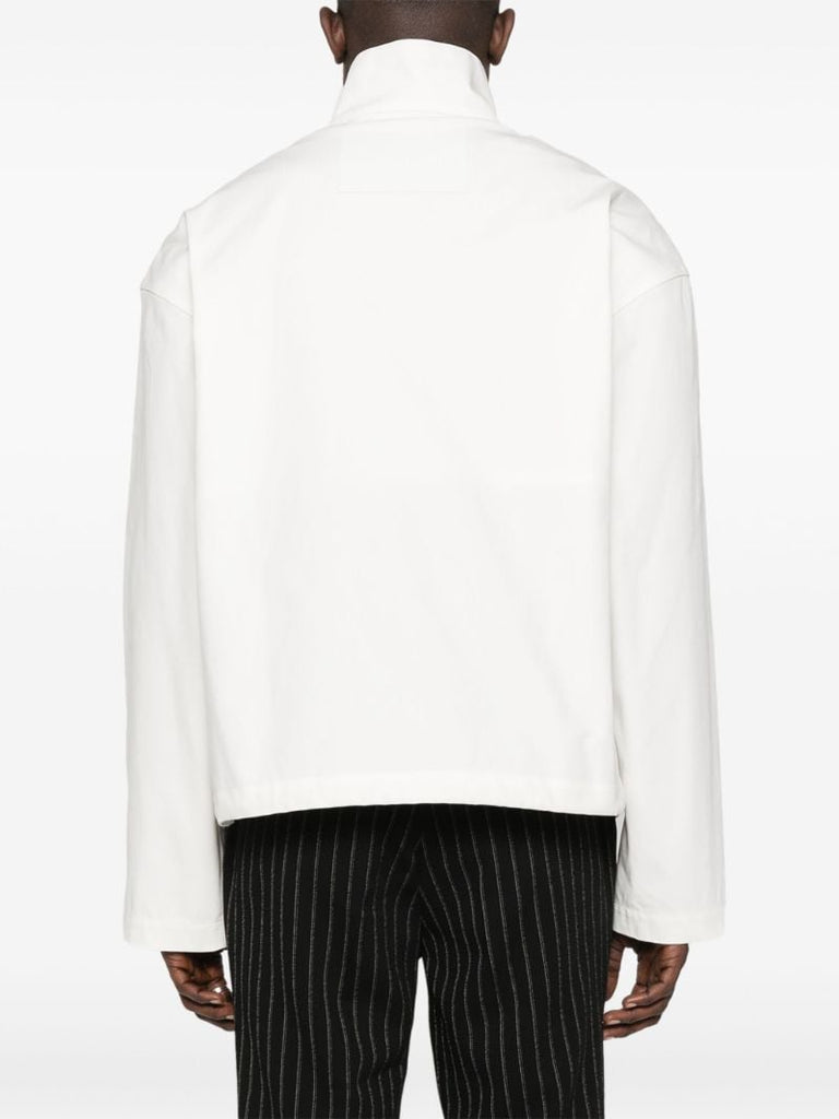 White Canvas Cotton Jacket