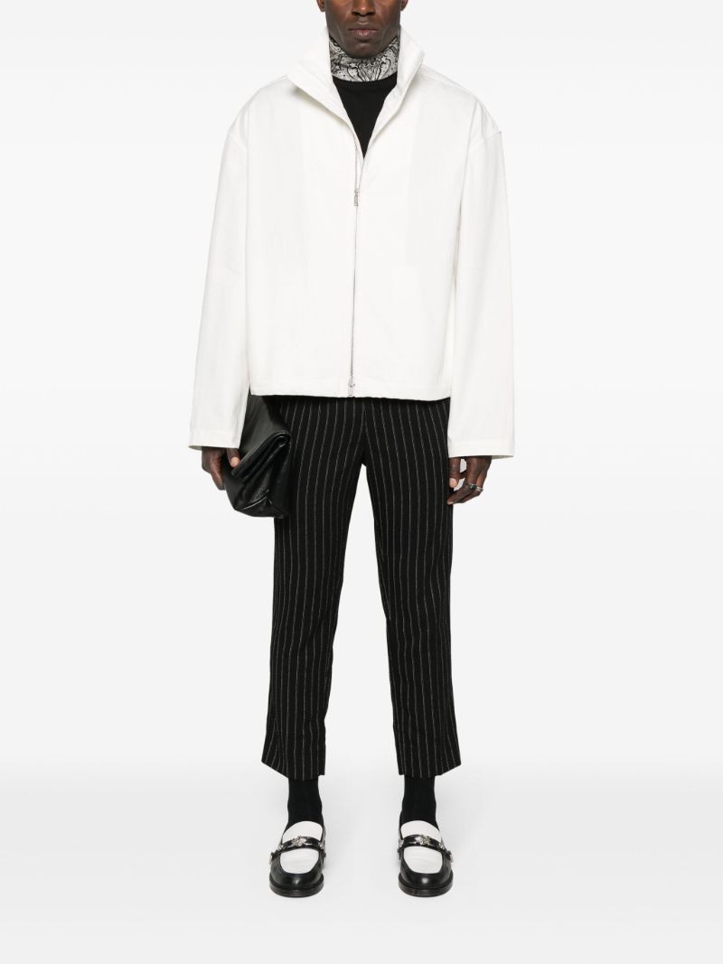 White Canvas Cotton Jacket