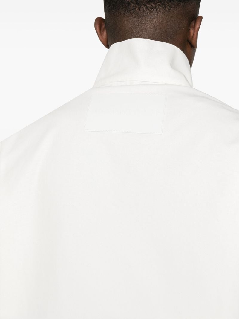 White Canvas Cotton Jacket