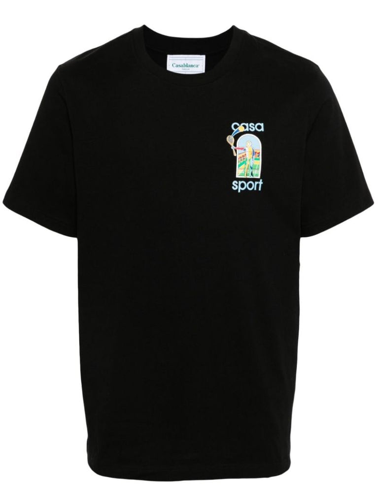 Black Le Jeu ColorÃ_x0083_Â© Organic Cotton T-shirt
