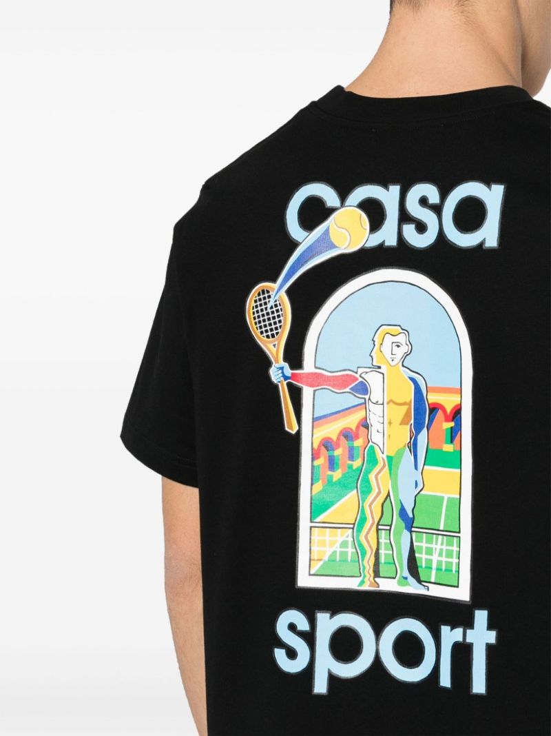 Black Le Jeu ColorÃ_x0083_Â© Organic Cotton T-shirt