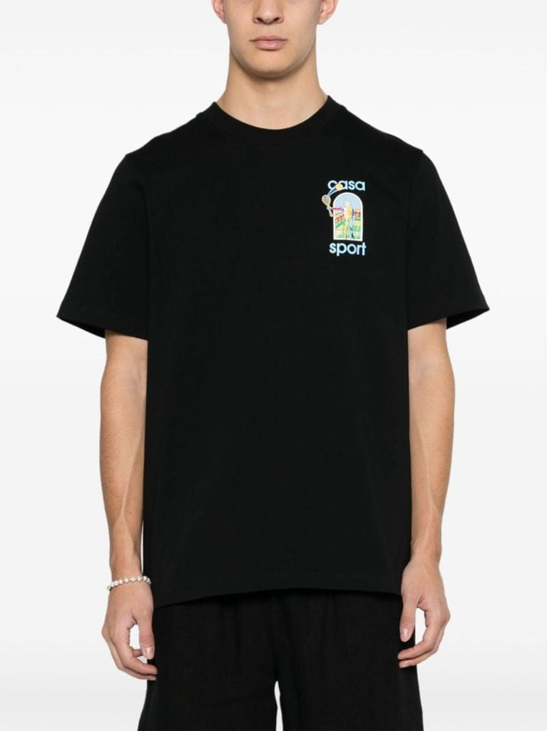 Black Le Jeu ColorÃ_x0083_Â© Organic Cotton T-shirt