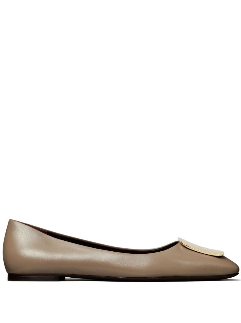 Brown Georgia Ballet Pumps