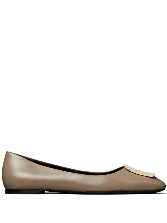 Brown Georgia Ballet Pumps