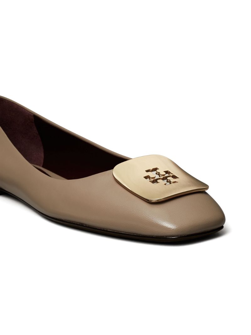 Brown Georgia Ballet Pumps