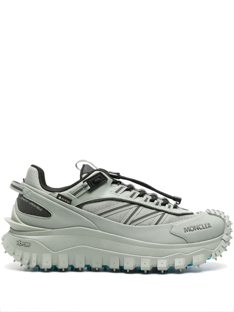 Green Trailgrip Leather Sneakers