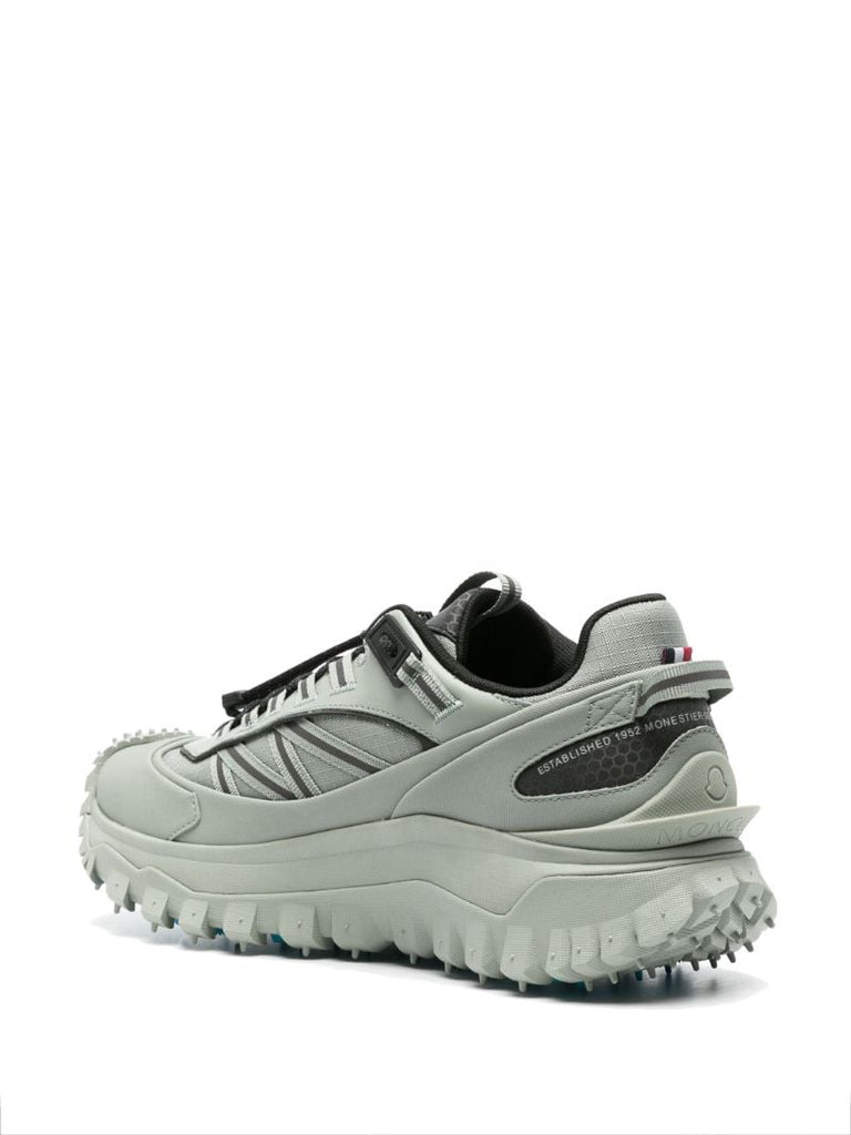Green Trailgrip Leather Sneakers