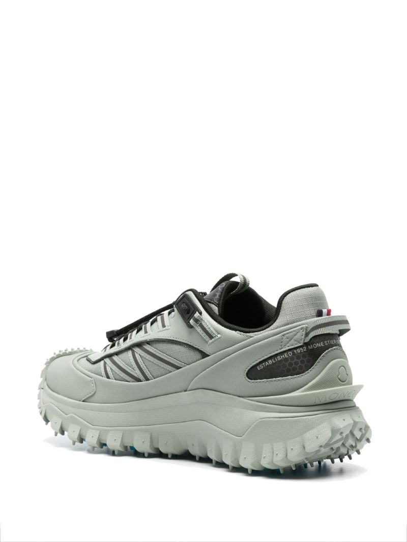 Green Trailgrip Leather Sneakers