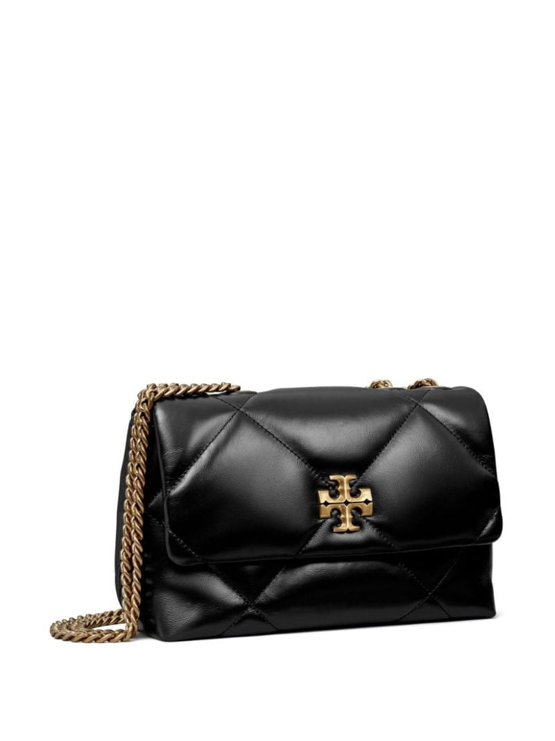 Black Small Kira Quilted Shoulder Bag