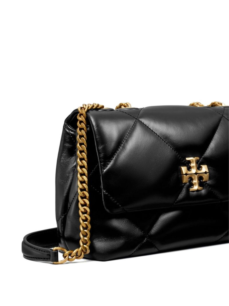 Black Small Kira Quilted Shoulder Bag