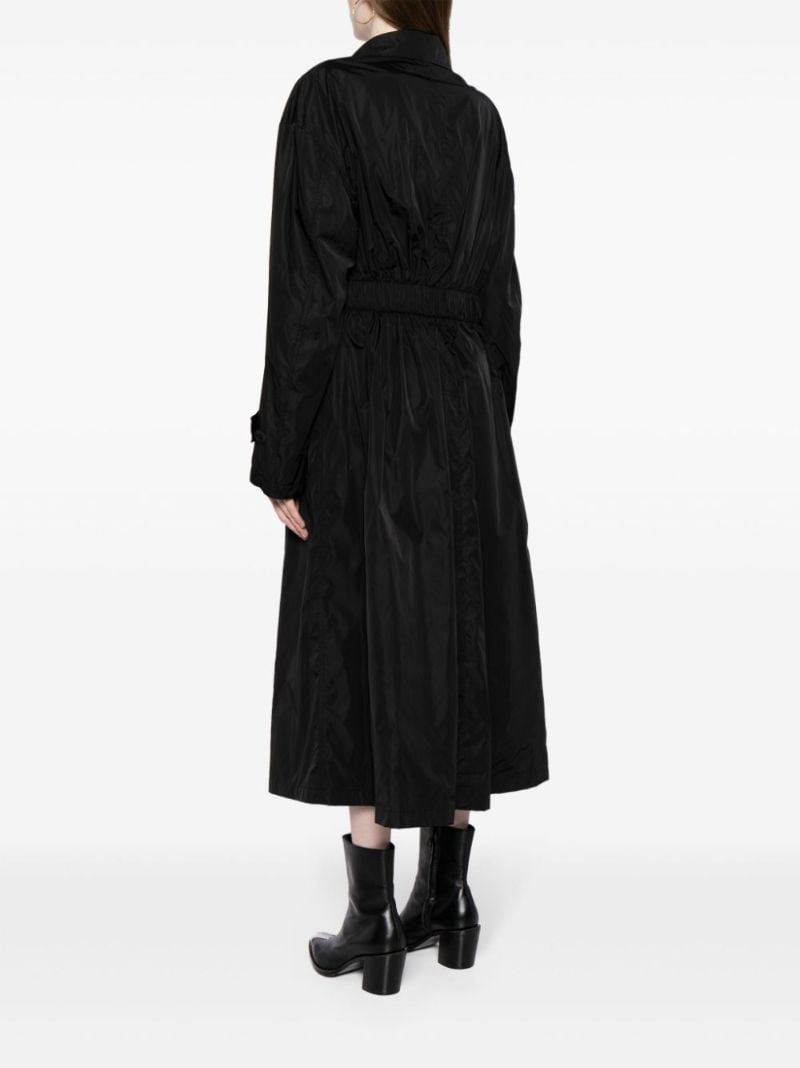 Black Belted Trench Coat