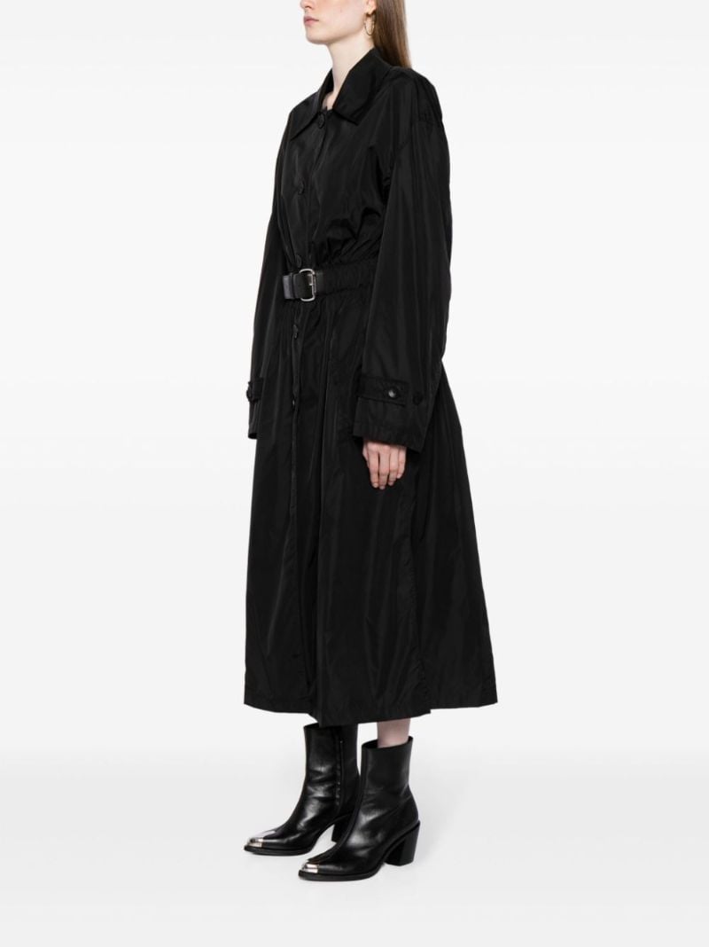 Black Belted Trench Coat
