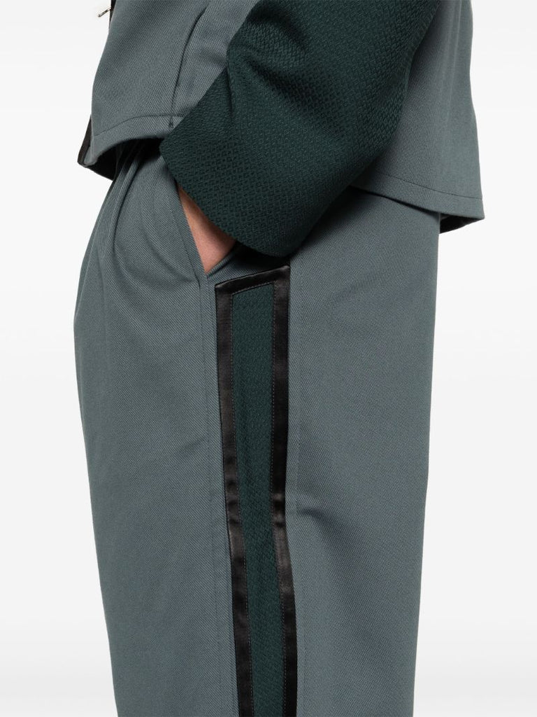 Grey Ugo Straight-leg Trousers