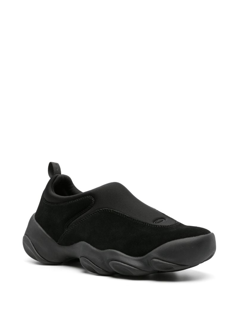 X Oakley Factory Team Black Flesh Slip-on Sneakers