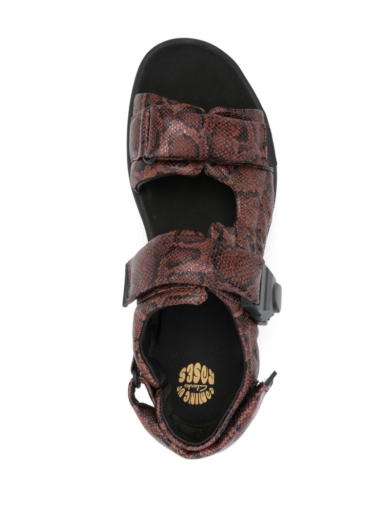 X Clarks Leather Sandals