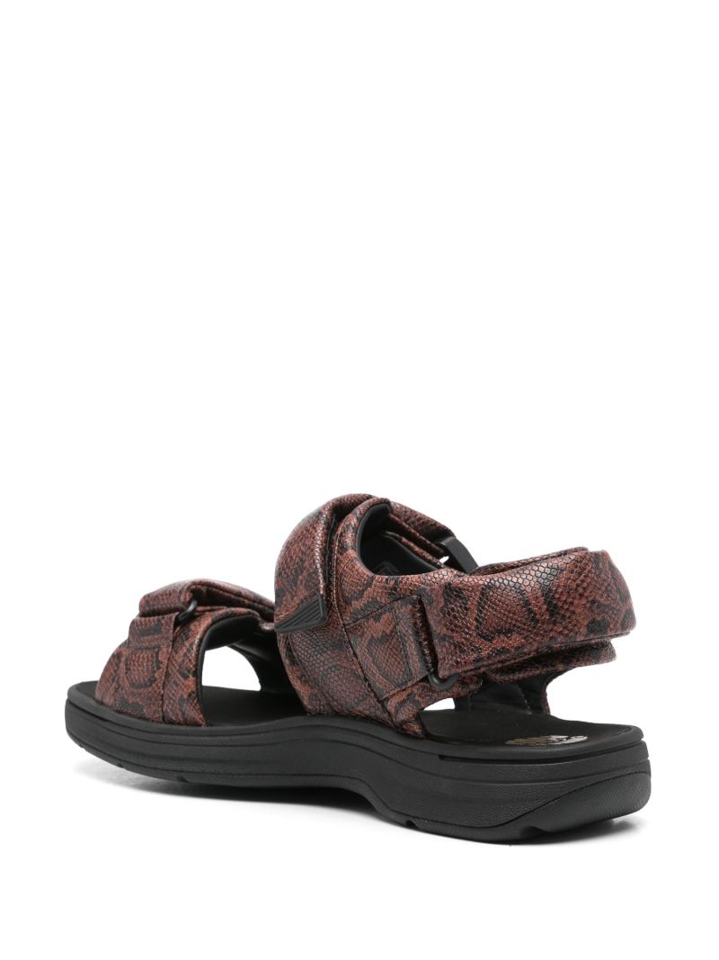 X Clarks Leather Sandals