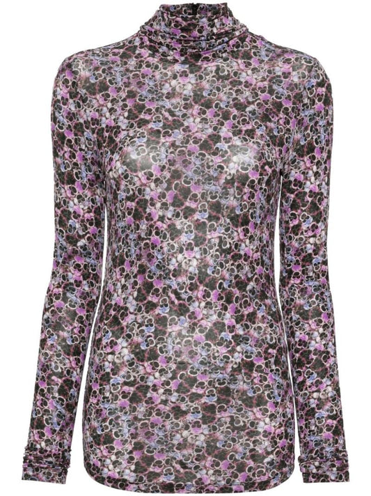 Multicolour Joyela Pansy Jersey Top