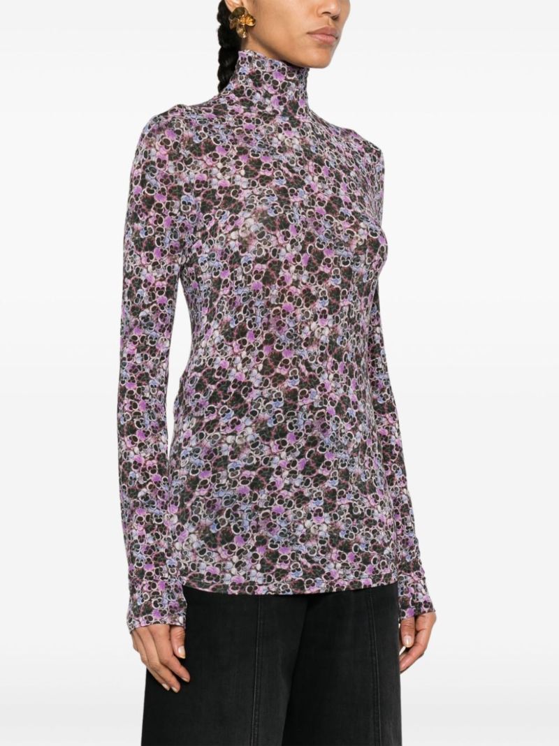 Multicolour Joyela Pansy Jersey Top