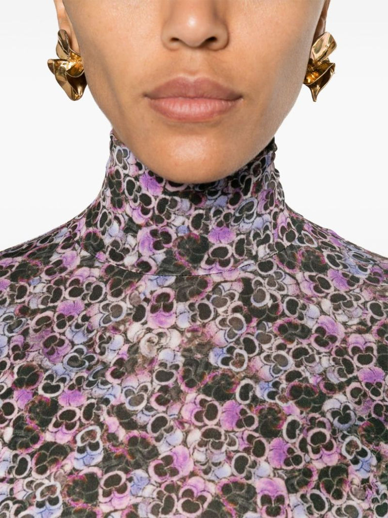 Multicolour Joyela Pansy Jersey Top