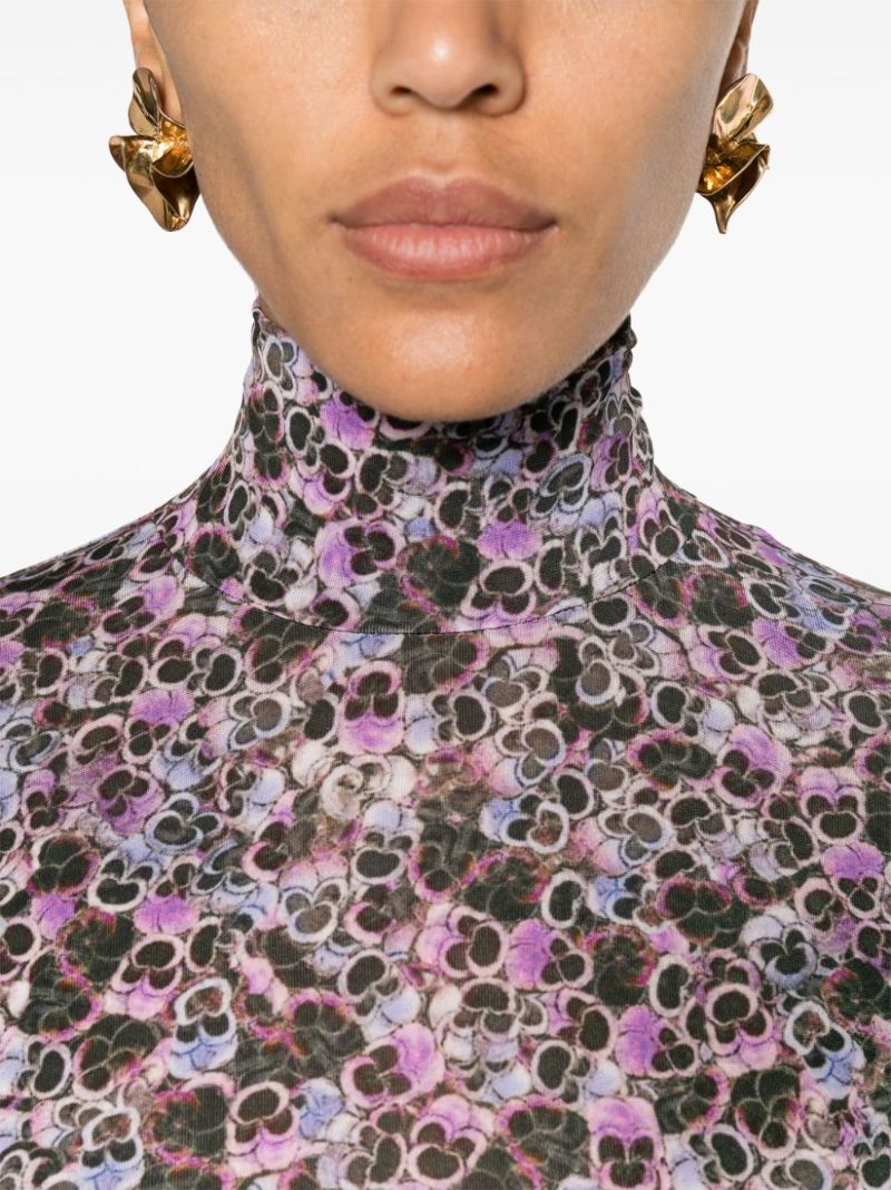 Multicolour Joyela Pansy Jersey Top