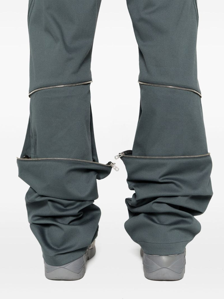 Grey Tonino Straight-leg Trousers