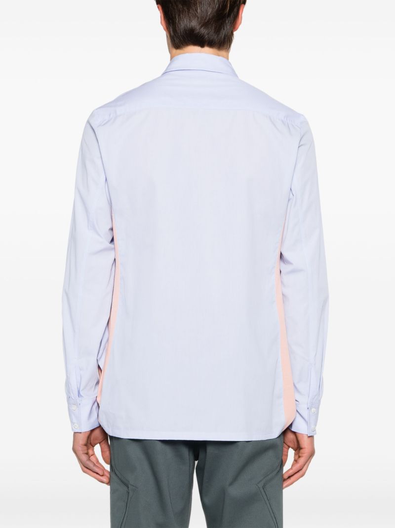 Blue Rino Twisted Striped Shirt
