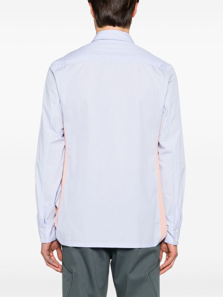 Blue Rino Twisted Striped Shirt