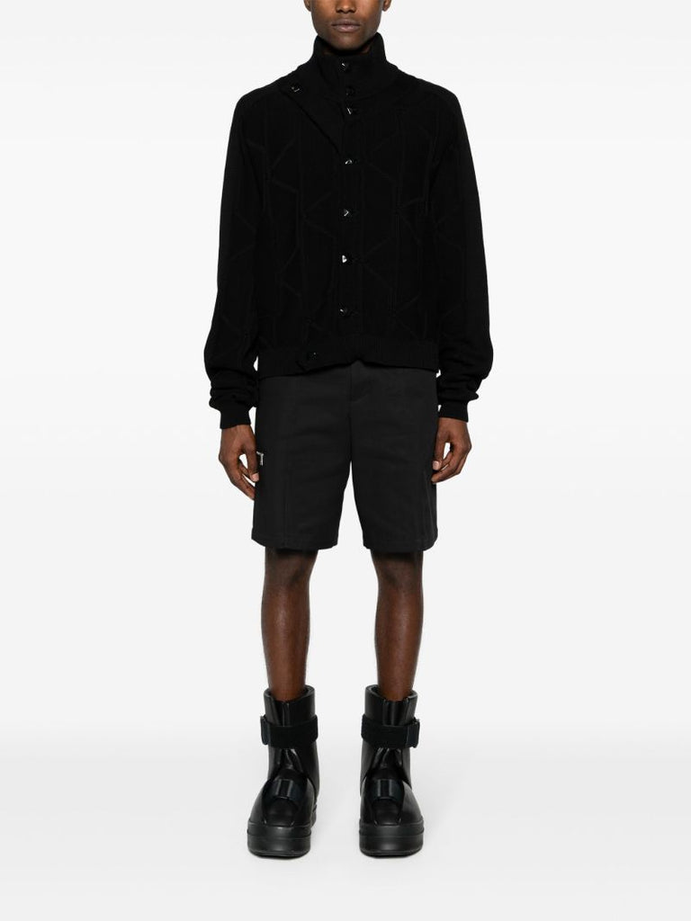 Black Merlin Twinset Cotton Cardigan