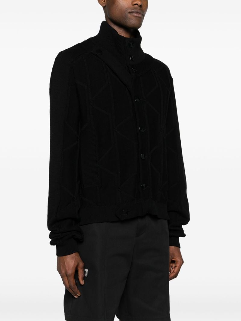 Black Merlin Twinset Cotton Cardigan