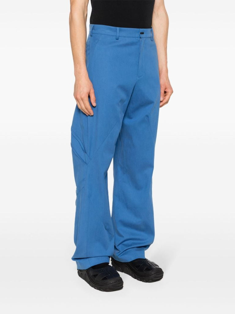 Blue Melsas Straight-leg Trousers