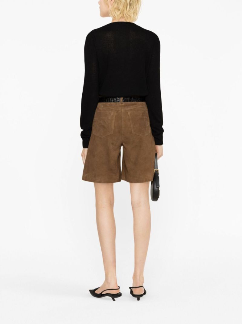 Black Intarsia Knit Logo Jumper