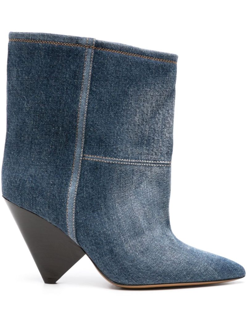Blue Miyako 90 Denim Boots