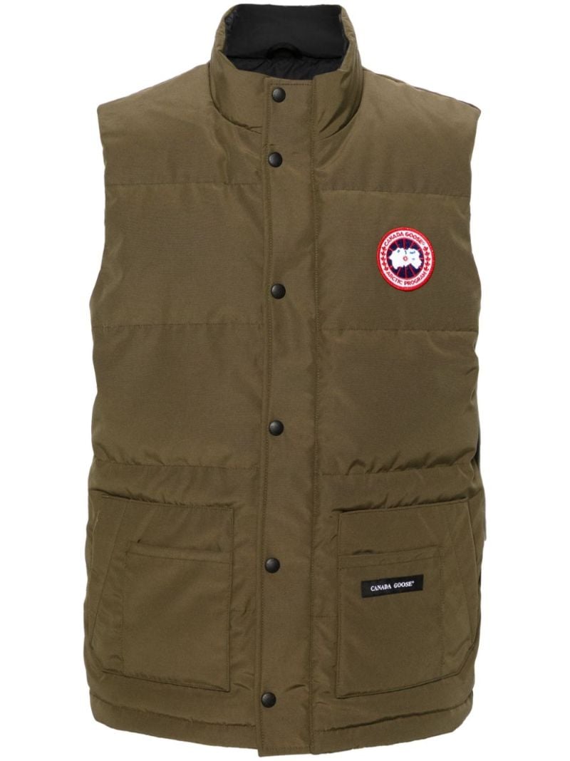 Green Freestyle Padded Gilet