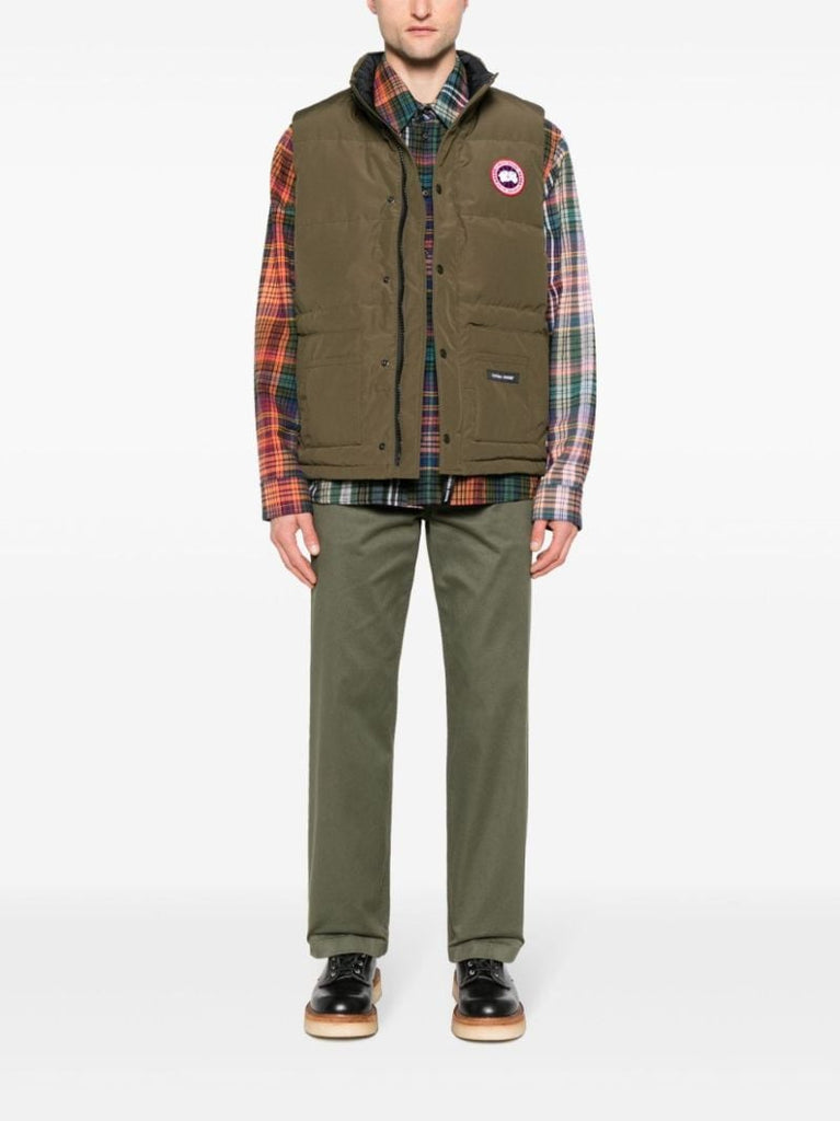 Green Freestyle Padded Gilet