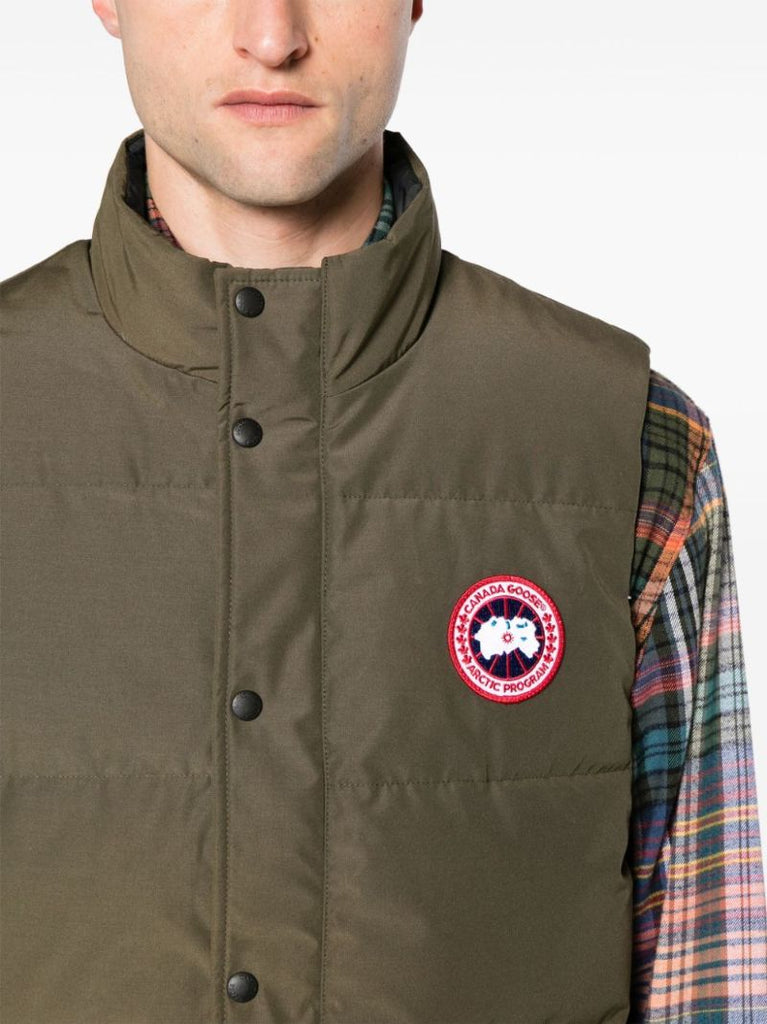 Green Freestyle Padded Gilet