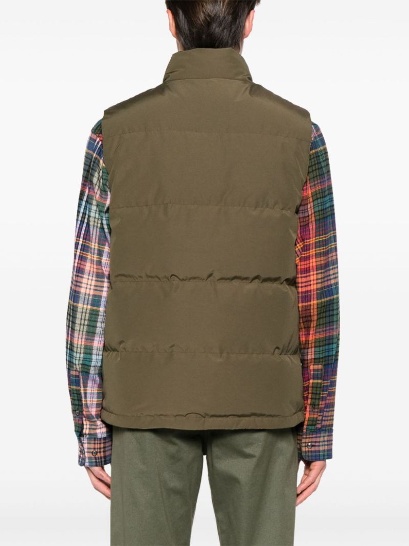 Green Freestyle Padded Gilet