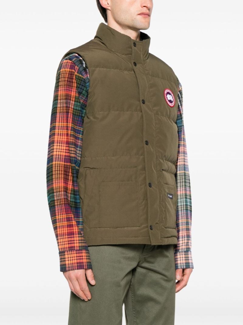 Green Freestyle Padded Gilet