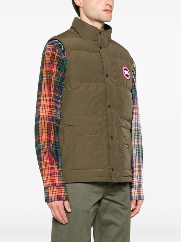 Green Freestyle Padded Gilet
