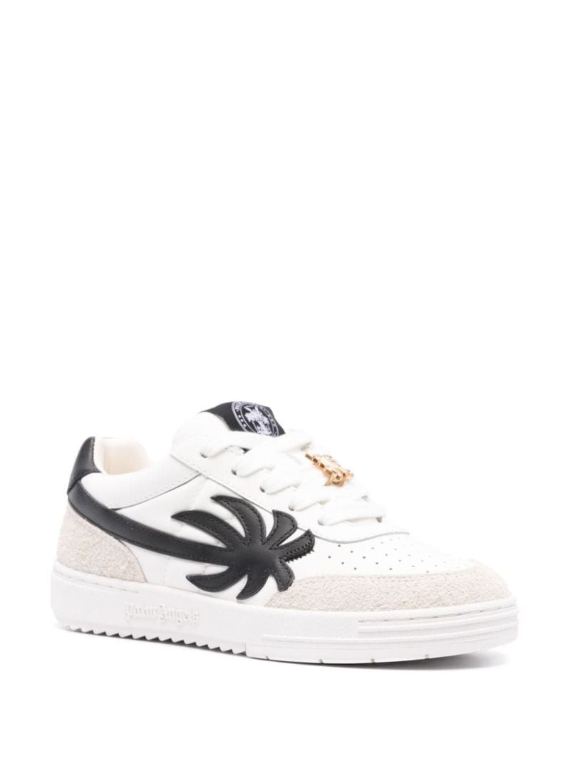 White Palm Beach University Leather Sneakers