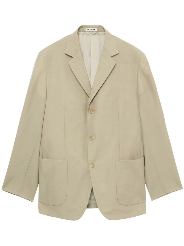 Neutral Single-breasted Blazer